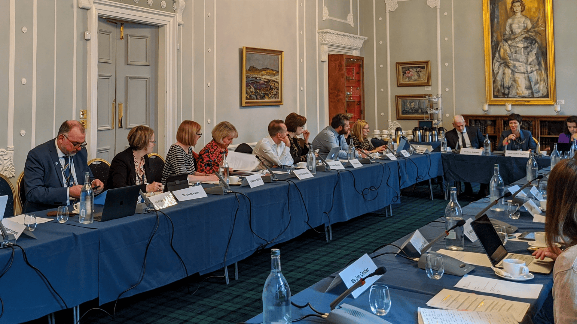 Meeting in the Princess Alexandra room